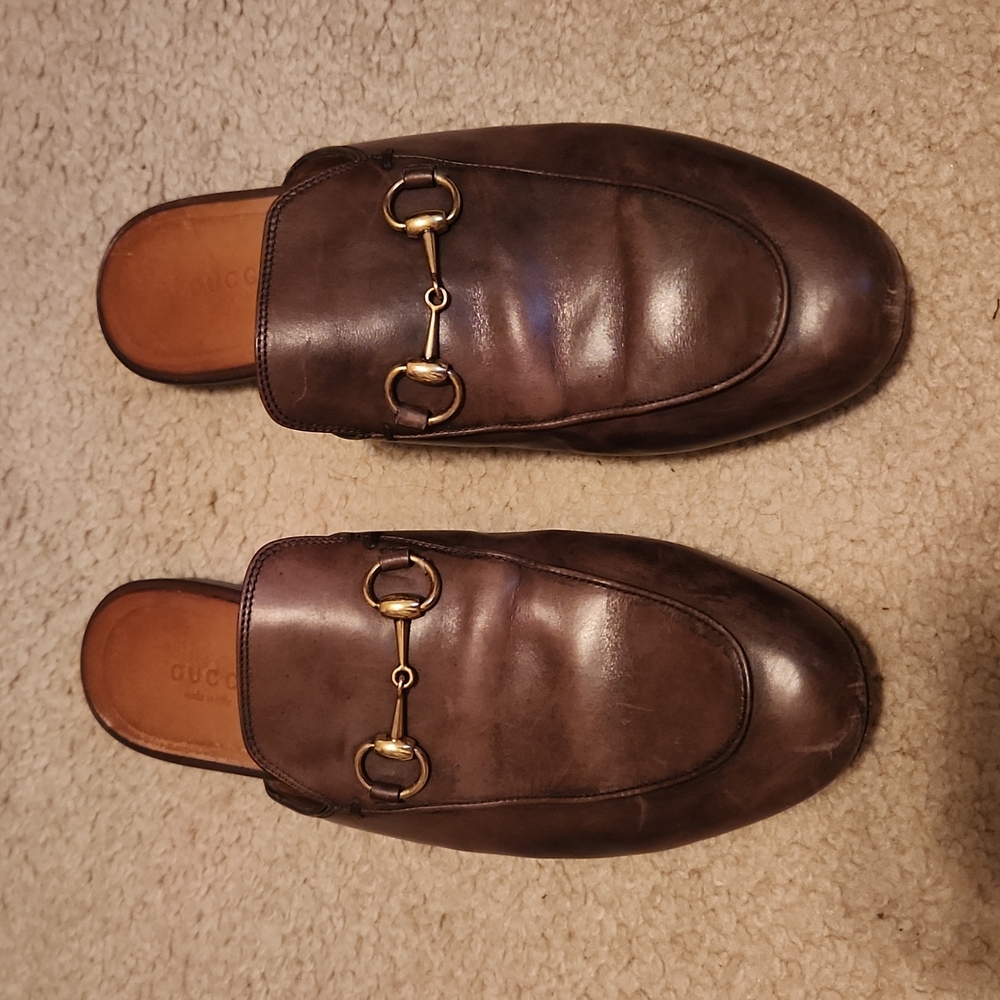 Gucci Princeton Leather slipper